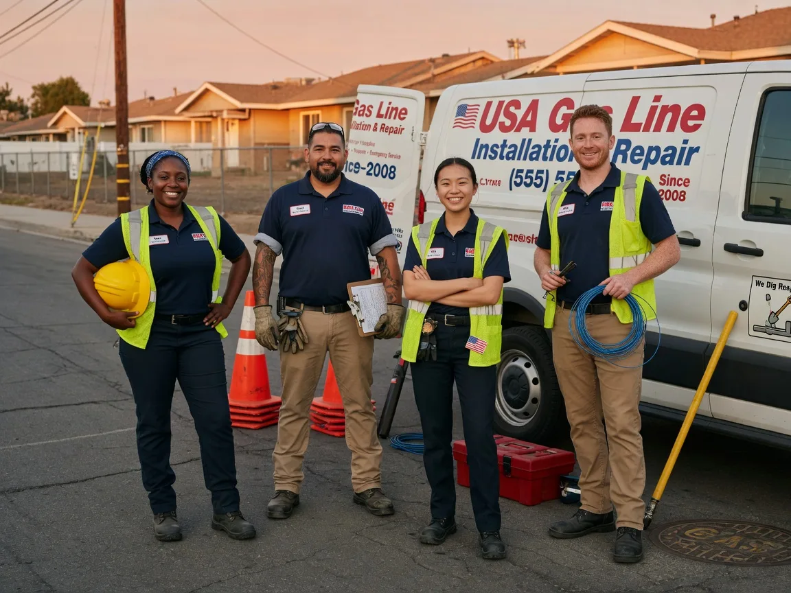 Gas Line Installation company in Verdugo City, CA